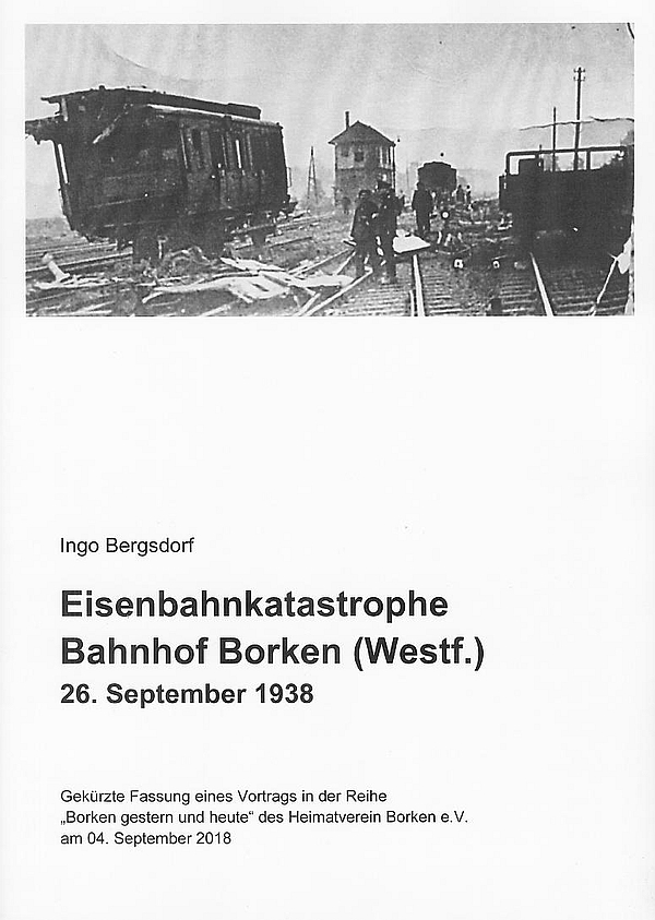 Bahnkatstrophe in Borken 1938